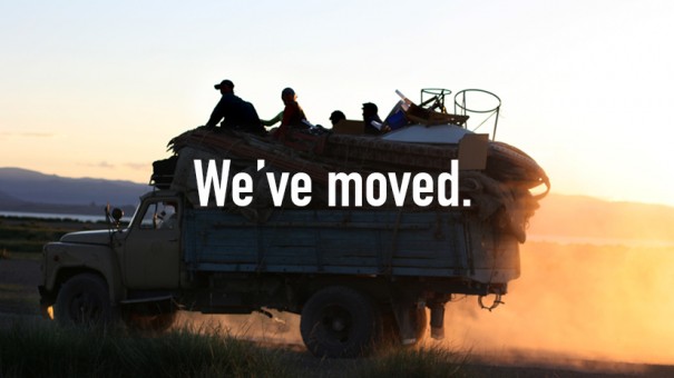We've Moved