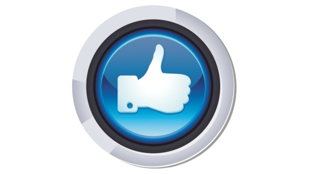 Social Media Thumbs Up Button