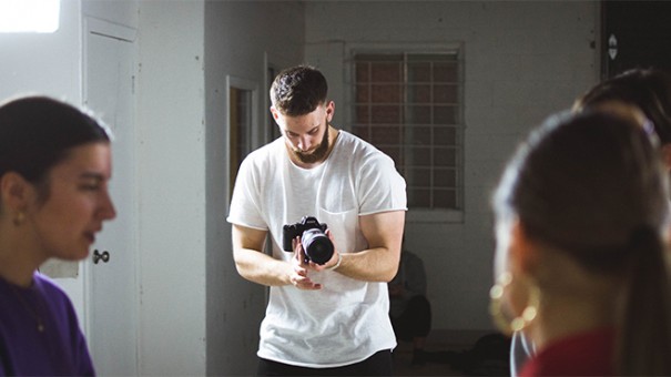 Filming Volunteer Talent